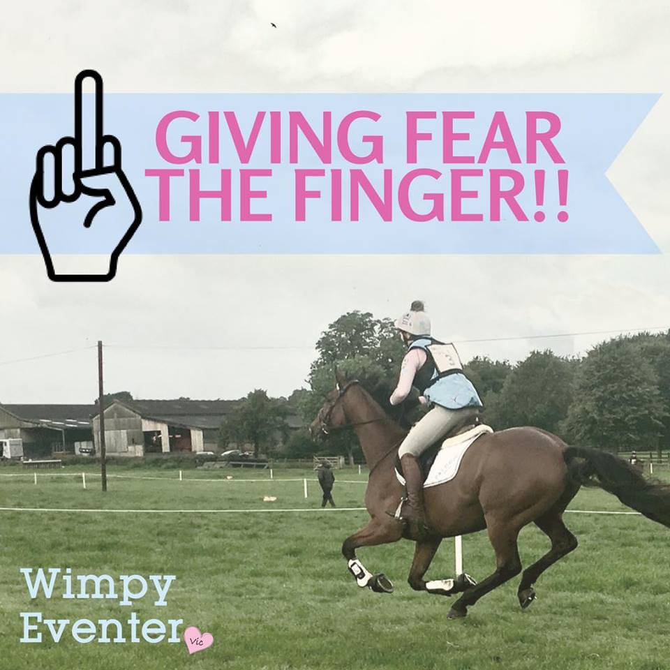 Giving Fear the Finger!